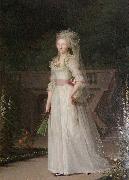 Jens Juel Portrait of Prinsesse Louise Auguste of Denmark Sweden oil painting artist